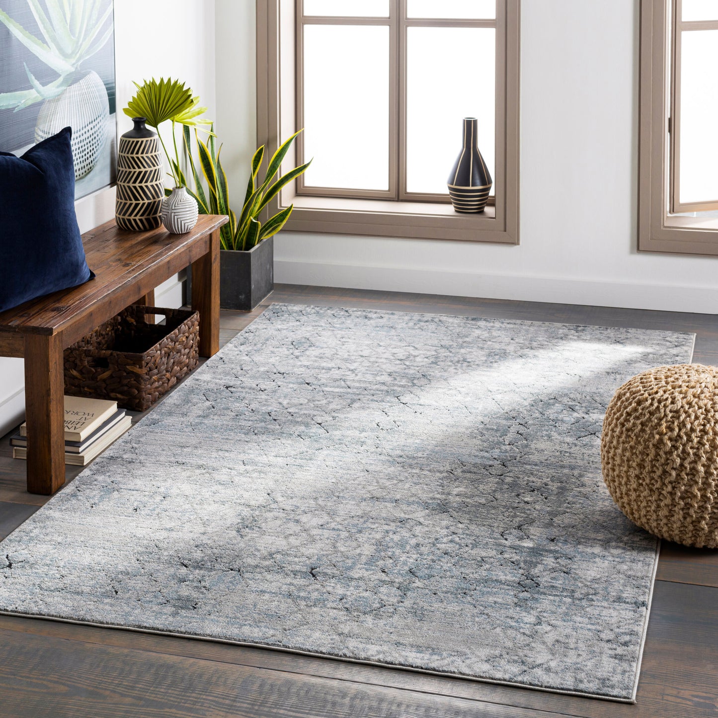 Jolie JLO-2313 9' x 12' Machine Woven Area Rug