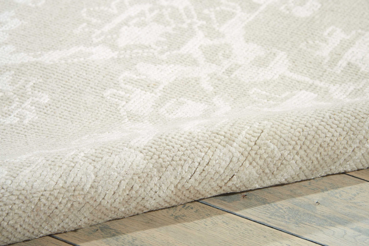 Elan ELN02 Light Grey Knotted Rug
