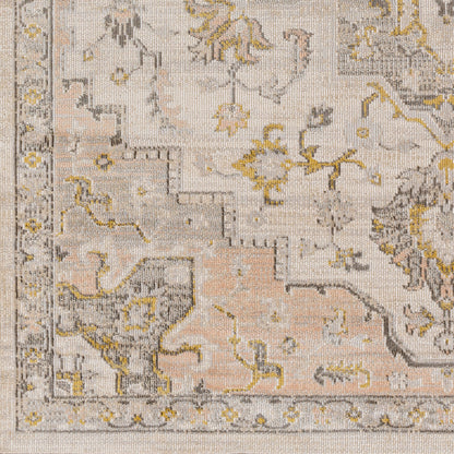 Alfombra decorativa tejida a máquina Jamila JML-2301 de 3' x 5'