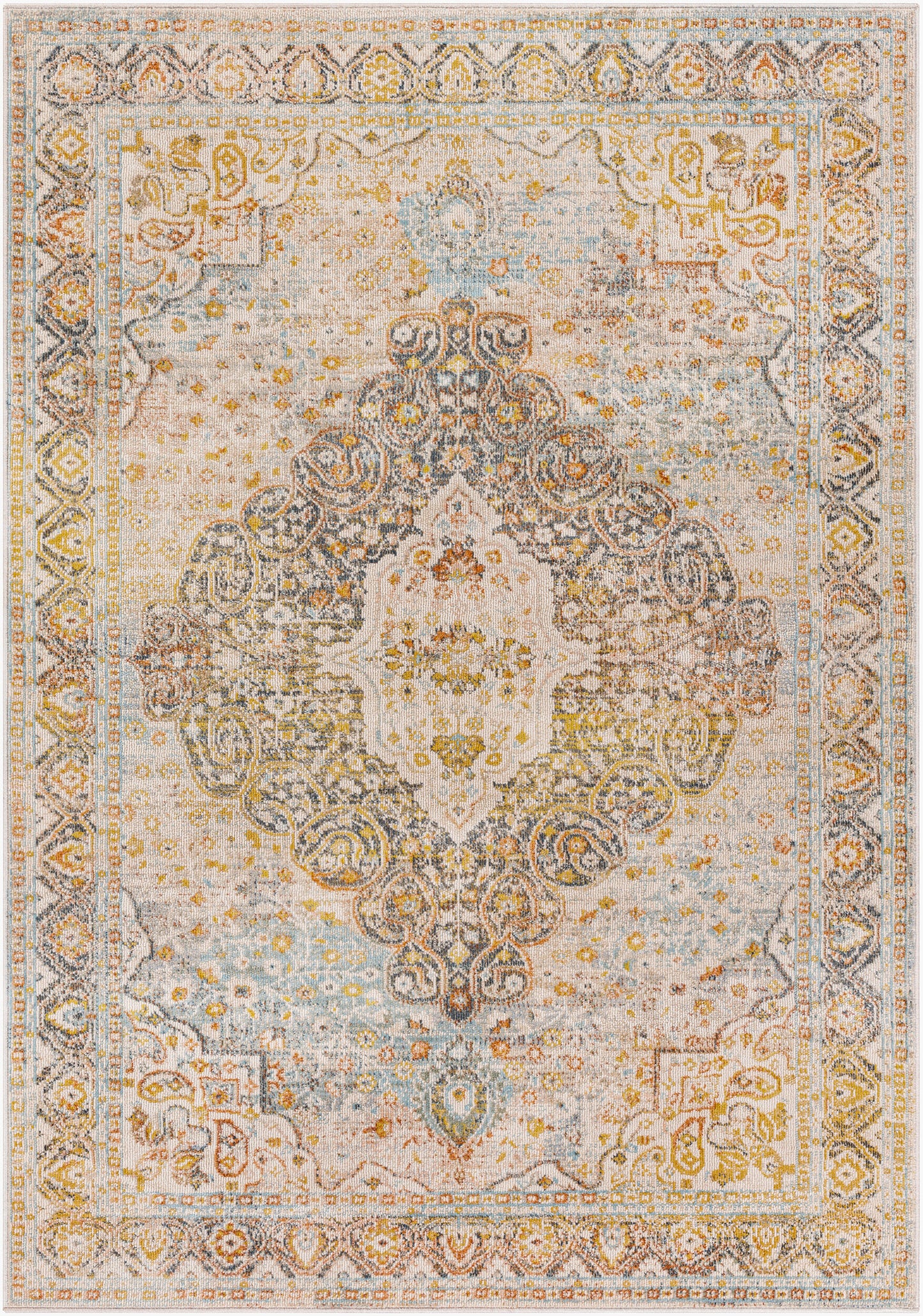 Jamila JML-2306 3' x 5' Machine Woven Accent Rug