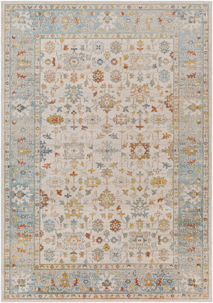 Alfombra tejida a máquina Jamila JML-2308 de 1,52 m x 2,13 m