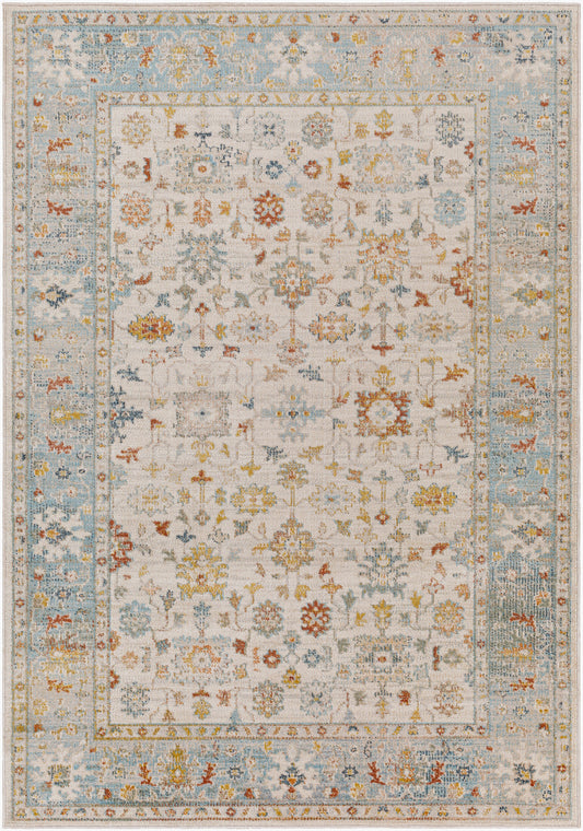 Alfombra tejida a máquina Jamila JML-2308 de 1,52 m x 2,13 m