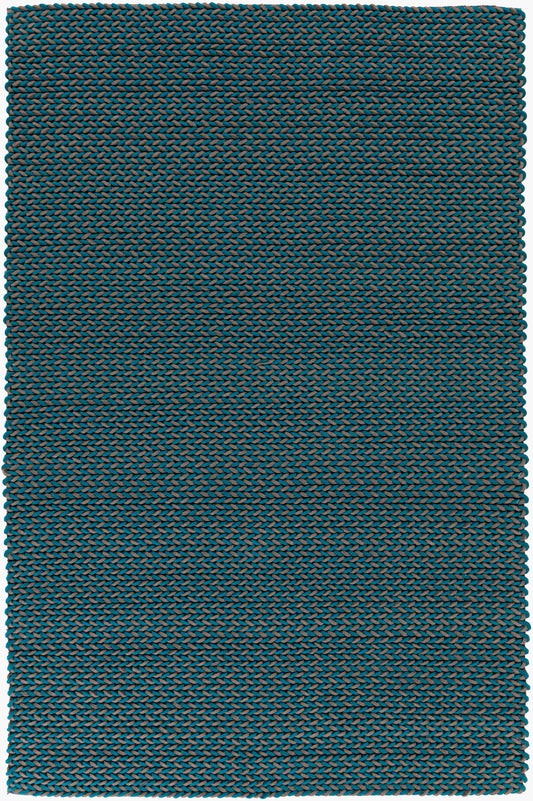 Alfombra de lana hecha a mano Juno JNO-1004 de 1,52 m x 2,44 m