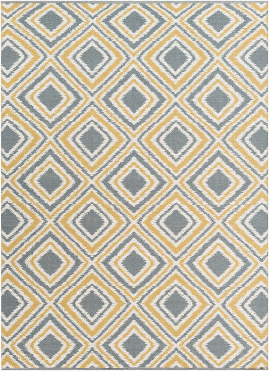 Alfombra de lana Juniper JNP-5006 de 2,44 m x 3,34 m, hecha a mano