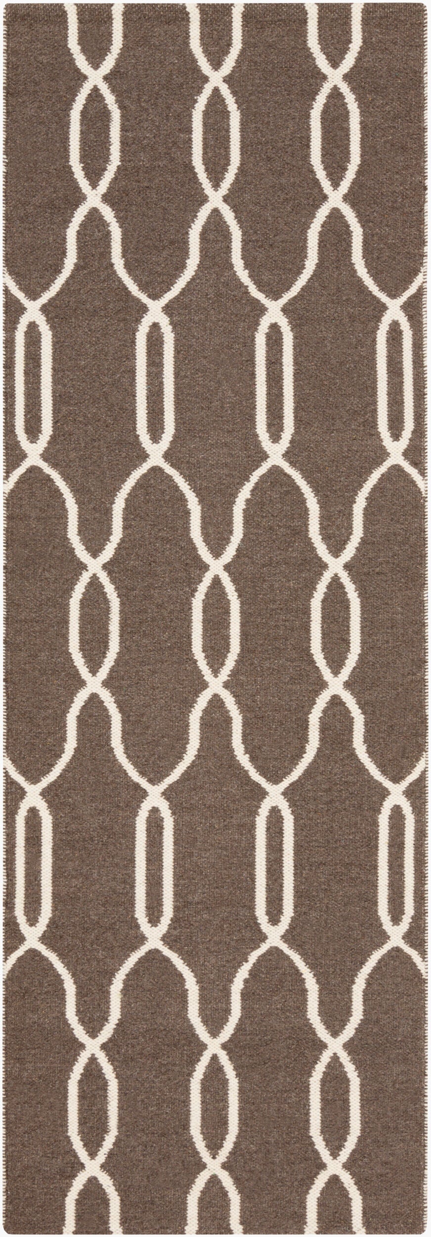 Alfombra Juniper JNP-5034 de lana de 2,4 m, hecha a mano