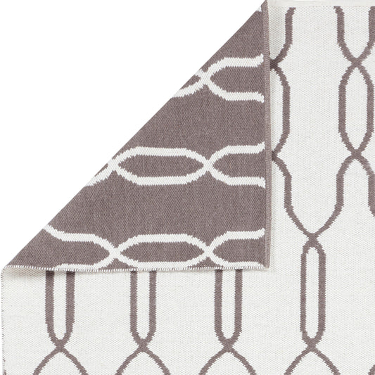 Alfombra decorativa de lana Juniper JNP-5034 de 90 x 150 cm, hecha a mano