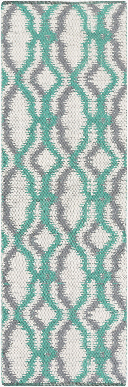 Alfombra Juniper JNP-5036 de lana de 2,4 m, hecha a mano
