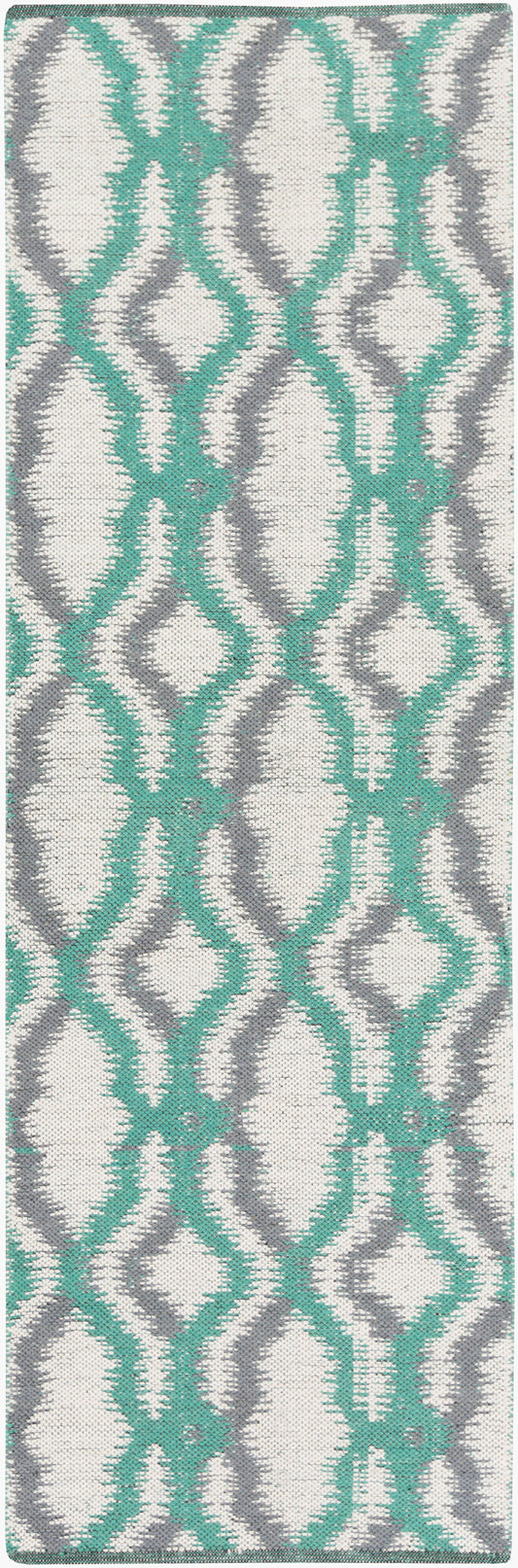 Alfombra Juniper JNP-5036 de lana de 2,4 m, hecha a mano