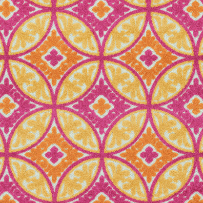 Jolene JOL-1013 2' x 3' Machine Woven Indoor/Outdoor Accent Rug
