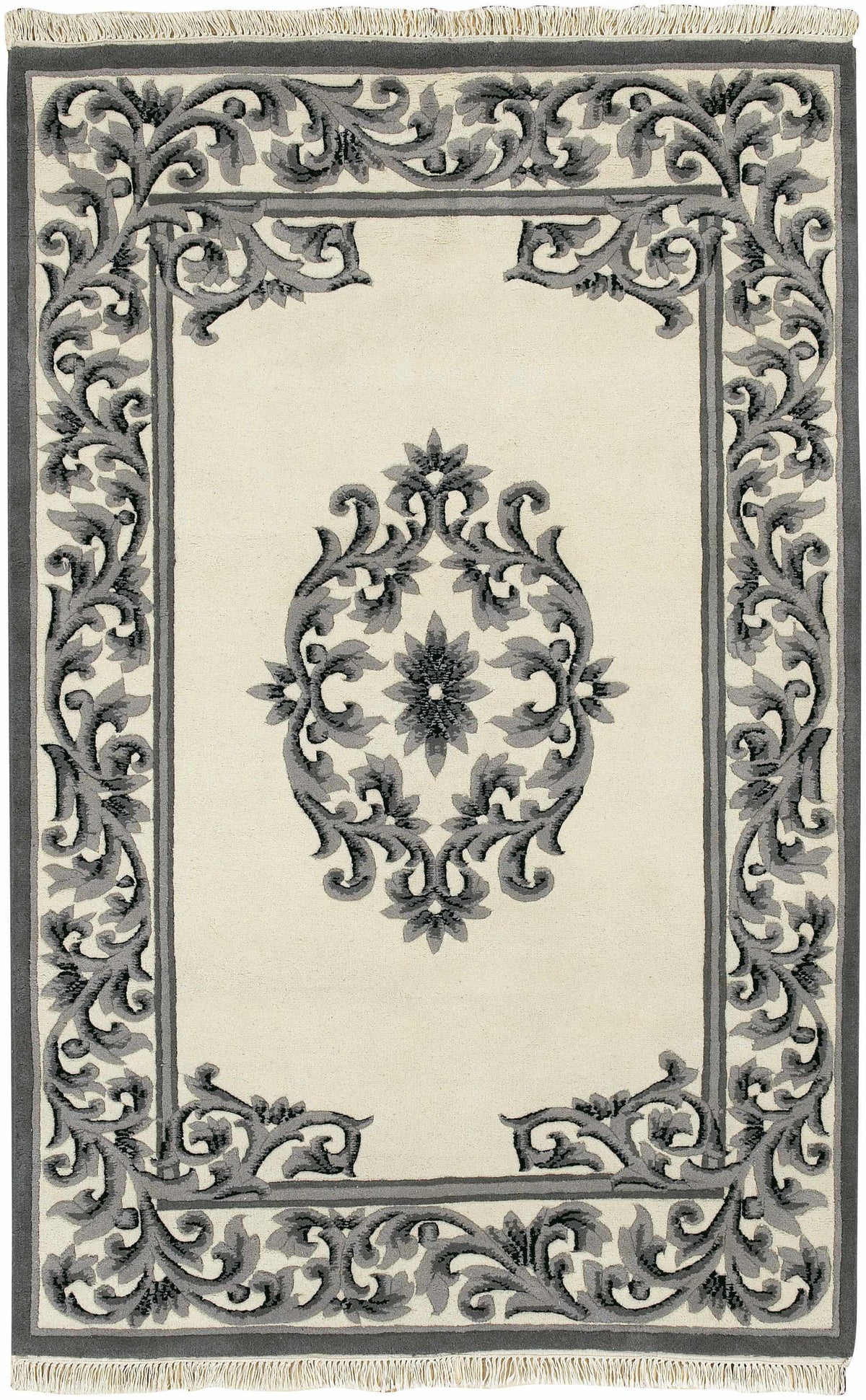 Bengal BENGAL BLACK Hand Knotted Rug