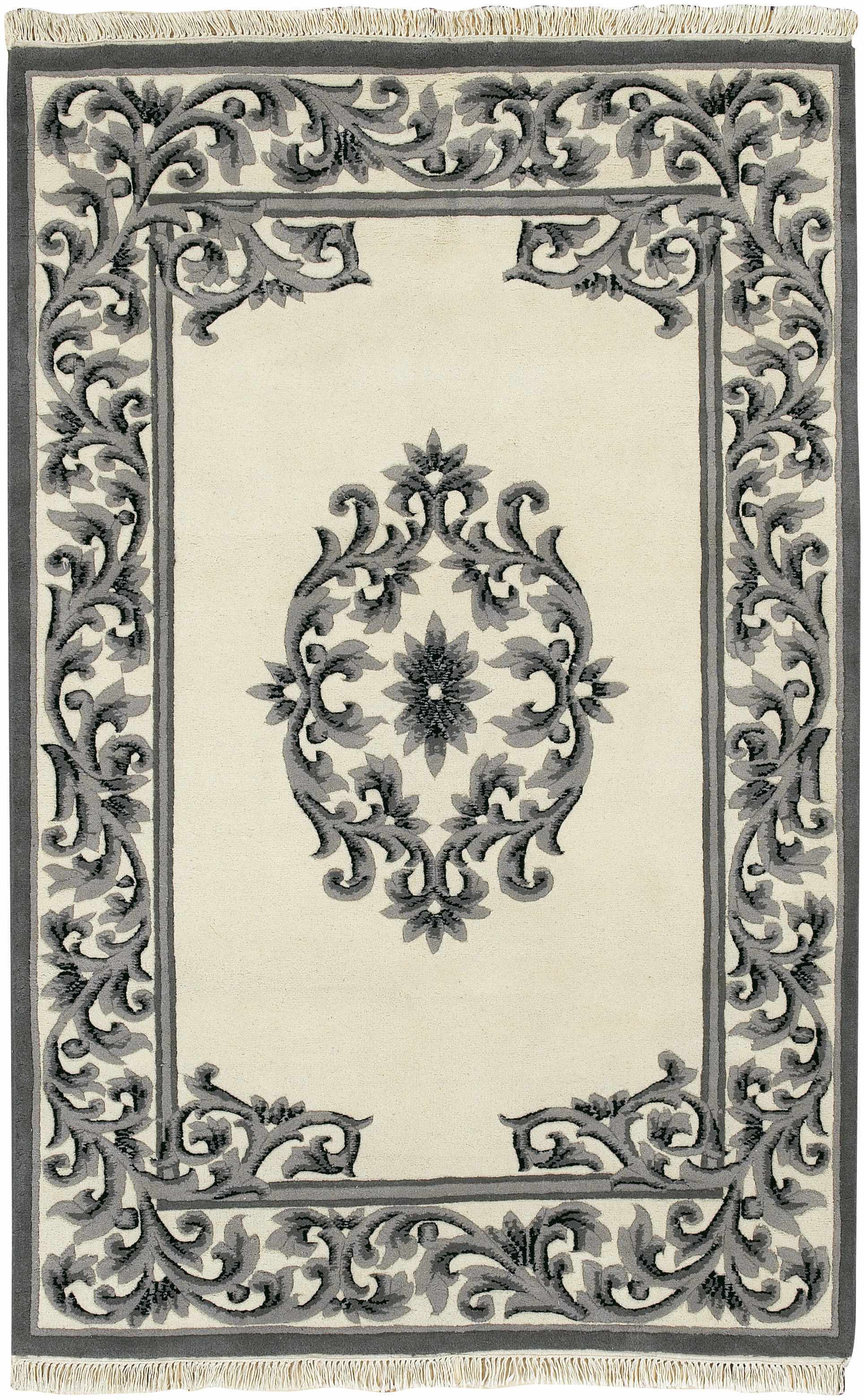 Bengal BENGAL BLACK Hand Knotted Rug