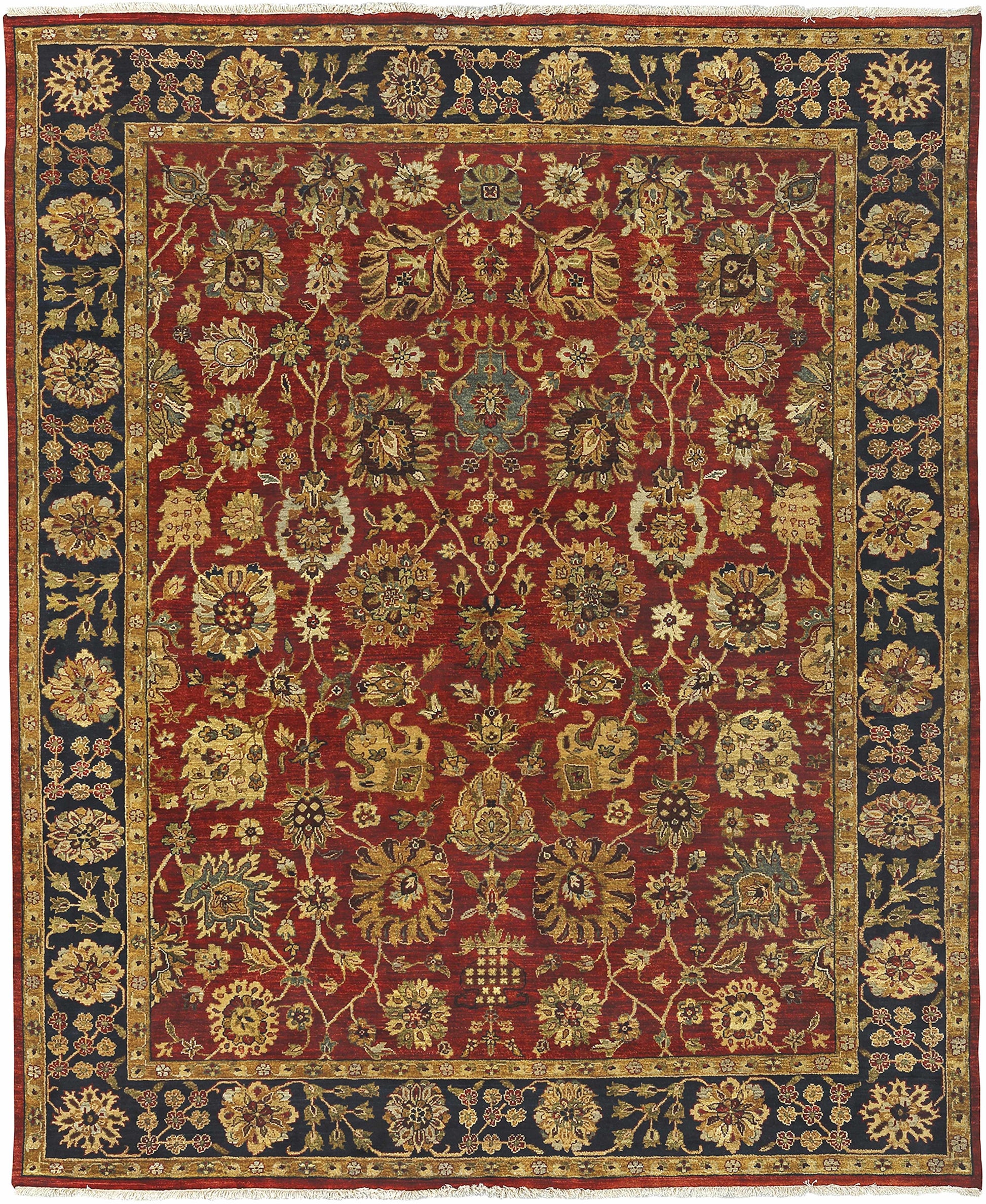 Bursa BUR-9118 Hand Knotted Rug
