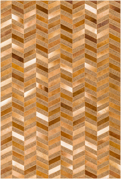 Alfombra decorativa hecha a mano Jardin JRD-2303 de 2' x 3'