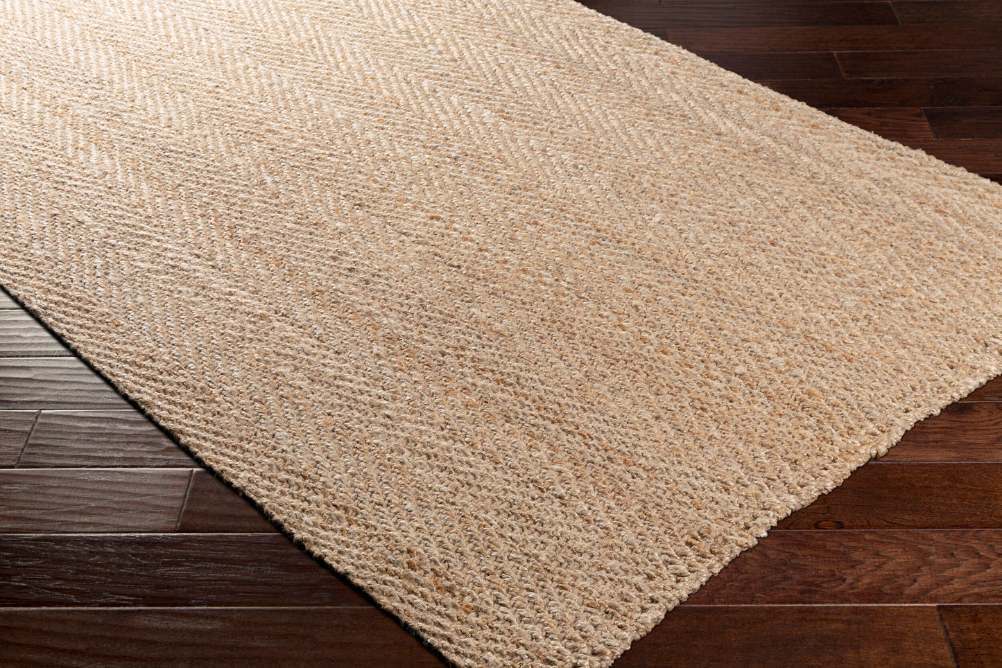 Jute Woven JS-1000 2' x 3' Handmade Jute Accent Rug