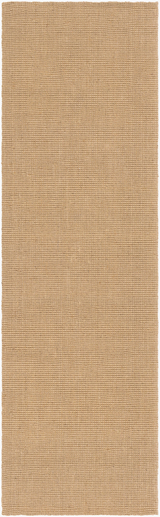 Jute Woven JS-13 8ft Runner Handmade Jute Runner Rug