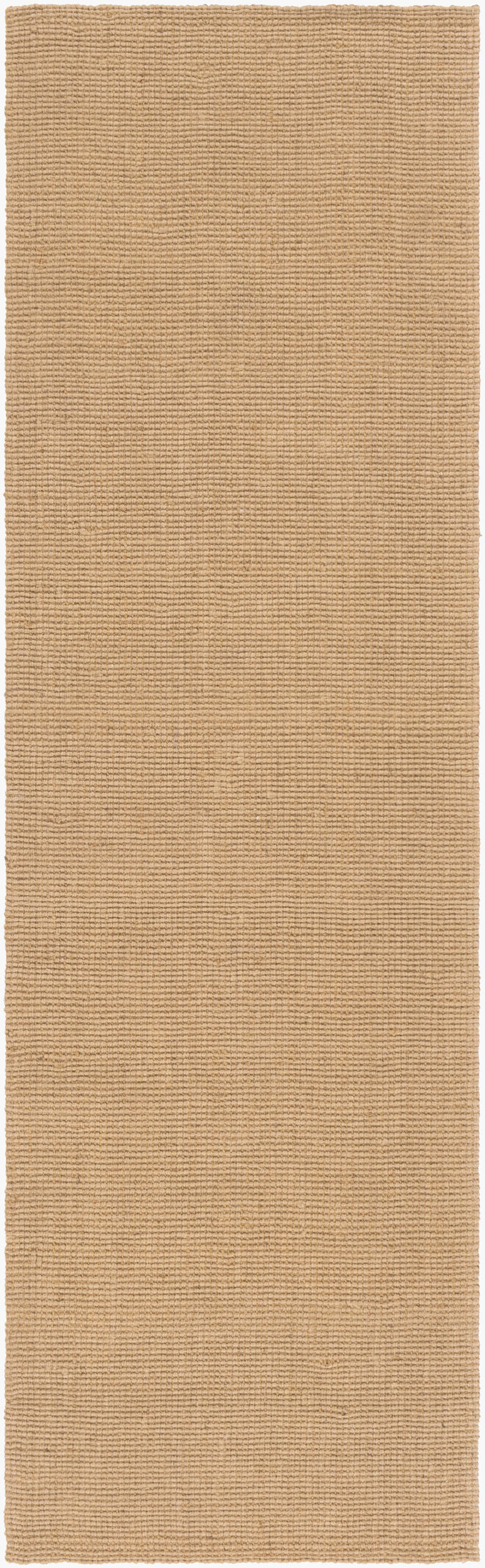 Jute Woven JS-13 8ft Runner Handmade Jute Runner Rug