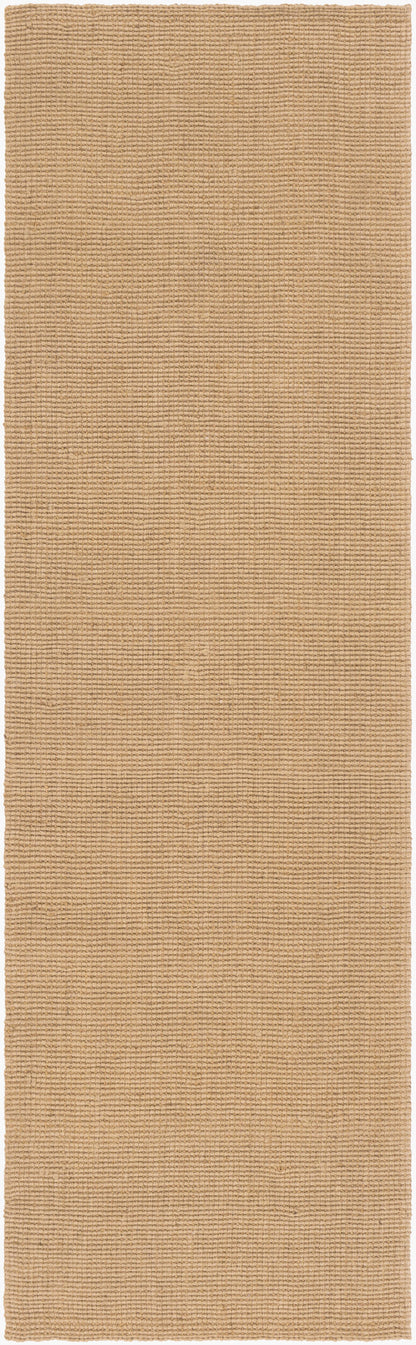Jute Woven JS-13 8ft Runner Handmade Jute Runner Rug