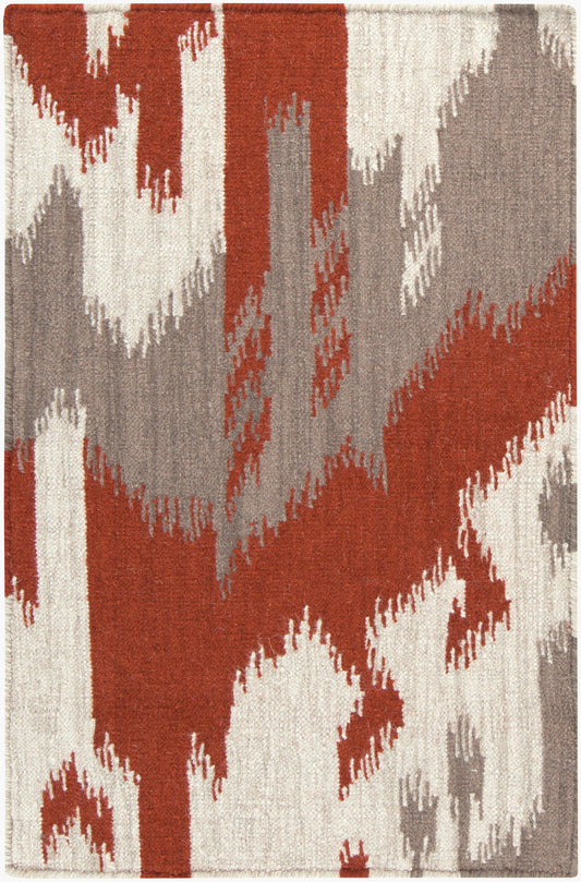 Alfombra decorativa de lana hecha a mano Jewel Tone JT-240 de 2' x 3'