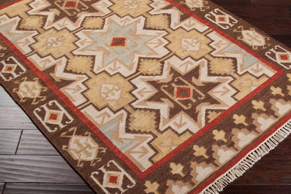 Alfombra de lana hecha a mano Jewel Tone II JTII-2034 de 8' x 11'