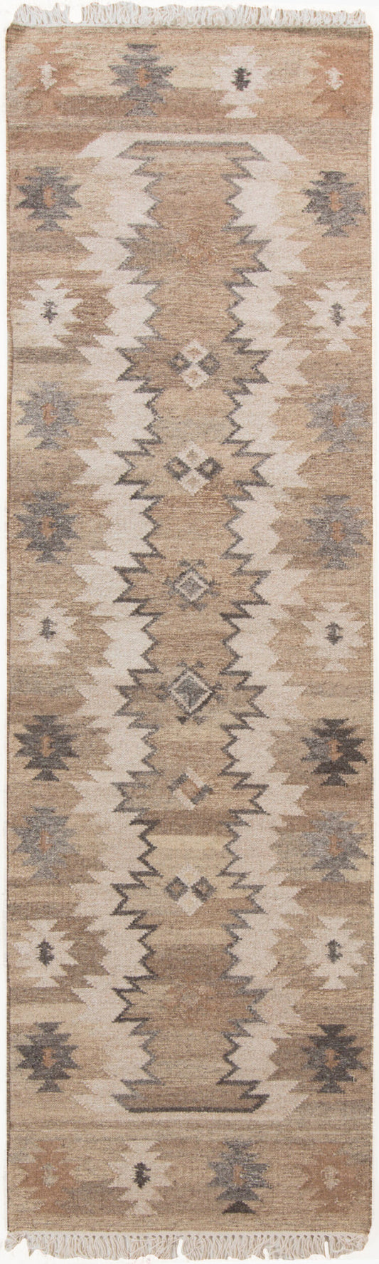 Alfombra de lana hecha a mano Jewel Tone II JTII-2047 de 2,4 m