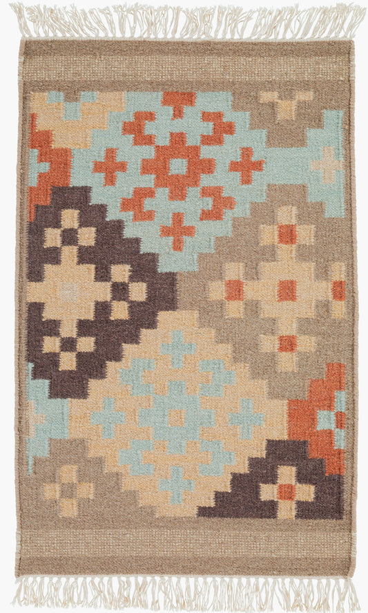Jewel Tone II JTII-2049 3' x 5' Handmade Wool Accent Rug