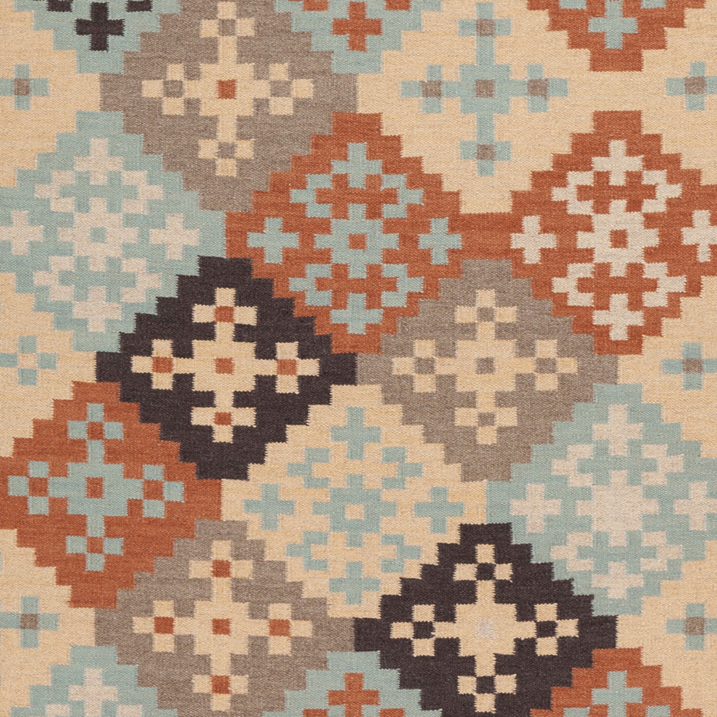 Jewel Tone II JTII-2049 8ft Runner Handmade Wool Runner Rug