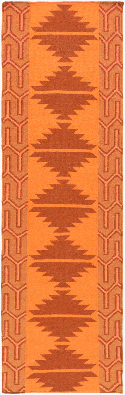 Jewel Tone II JTII-2070 8ft Runner Handmade Wool Runner Rug