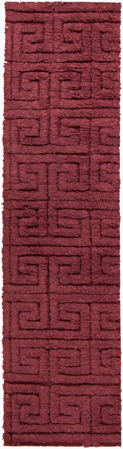 Kabru KAB-8003 8ft Runner Handmade Wool Runner Rug