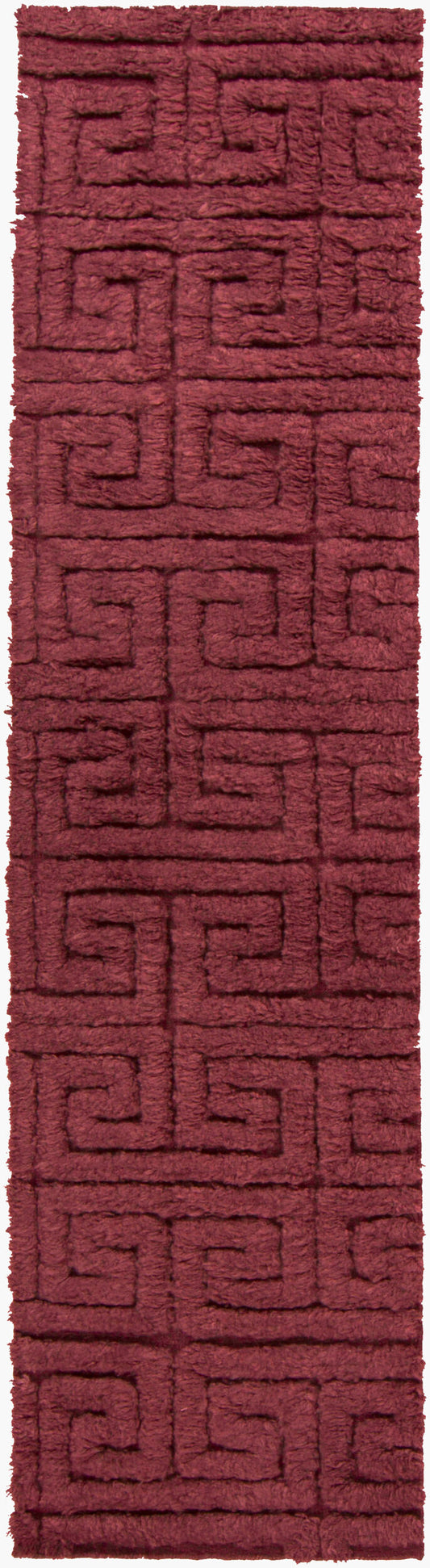 Kabru KAB-8003 8ft Runner Handmade Wool Runner Rug