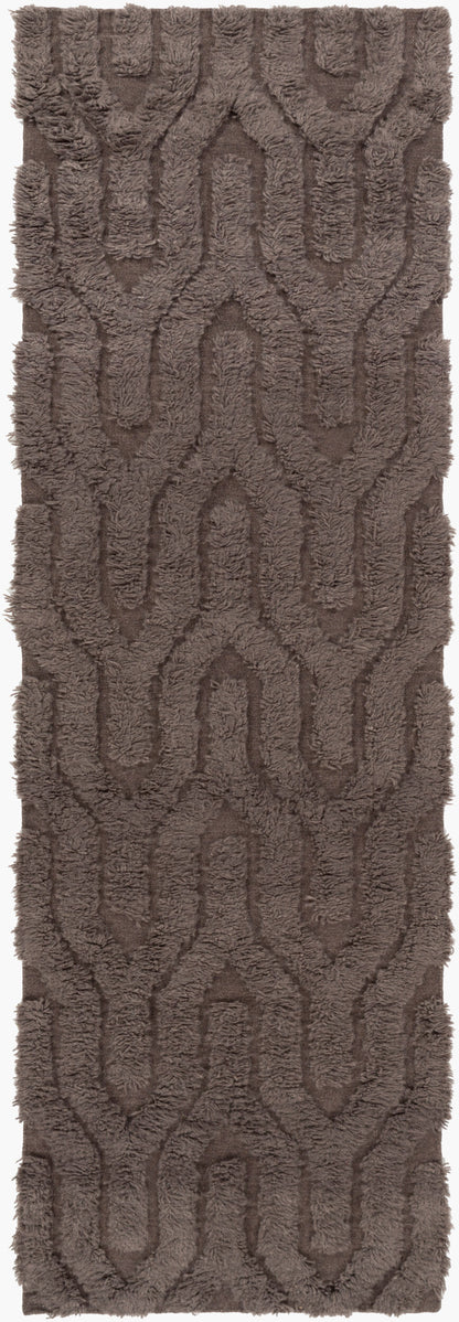 Kabru KAB-8004 8ft Runner Handmade Wool Runner Rug
