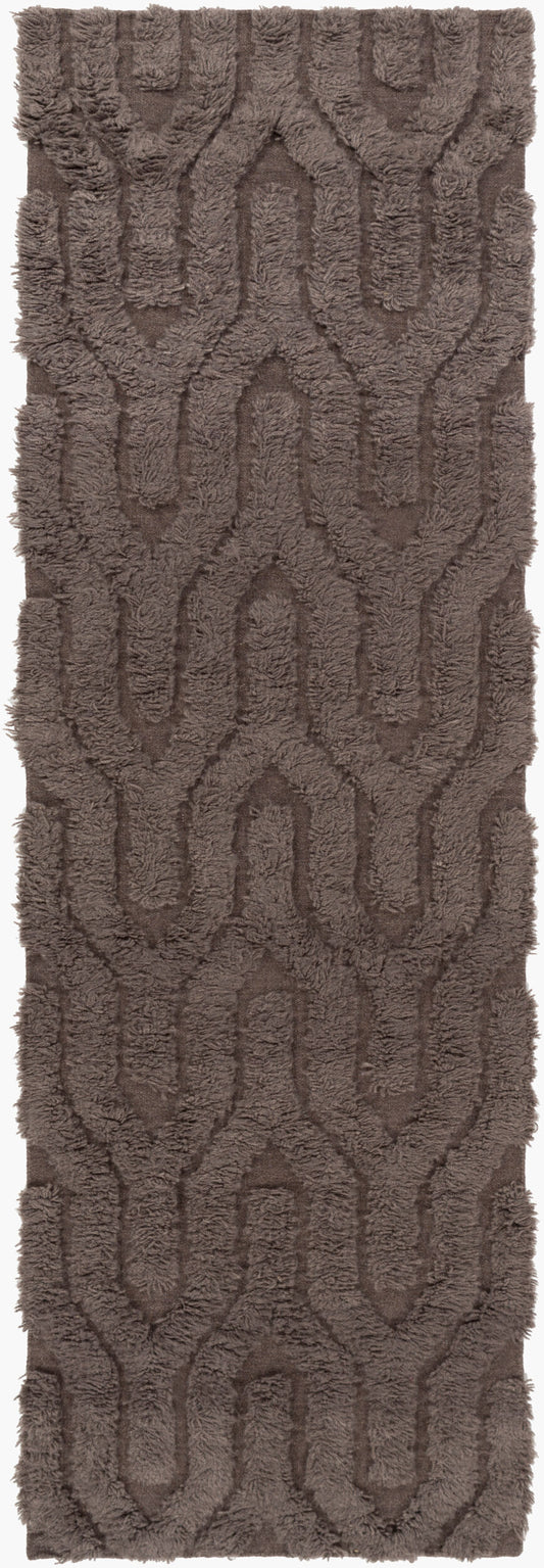 Kabru KAB-8004 8ft Runner Handmade Wool Runner Rug
