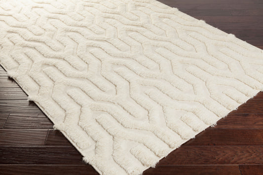 Kabru KAB-8006 2' x 3' Handmade Wool Accent Rug