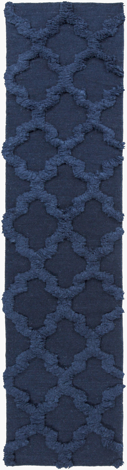 Alfombra de lana hecha a mano Kabru KAB-8011 de 2,4 m