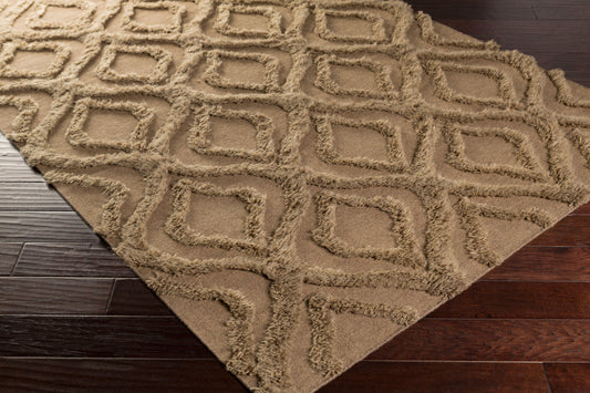 Kabru KAB-8014 2' x 3' Handmade Wool Accent Rug