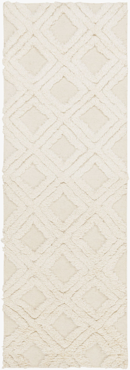 Kabru KAB-8018 8ft Runner Handmade Wool Runner Rug