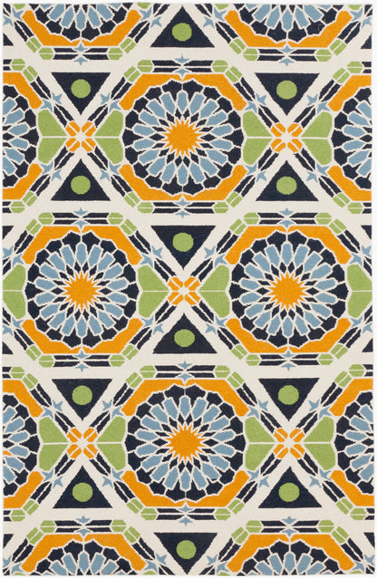Kaleidoscope KAL-8002 2' x 3' Handmade Wool Accent Rug