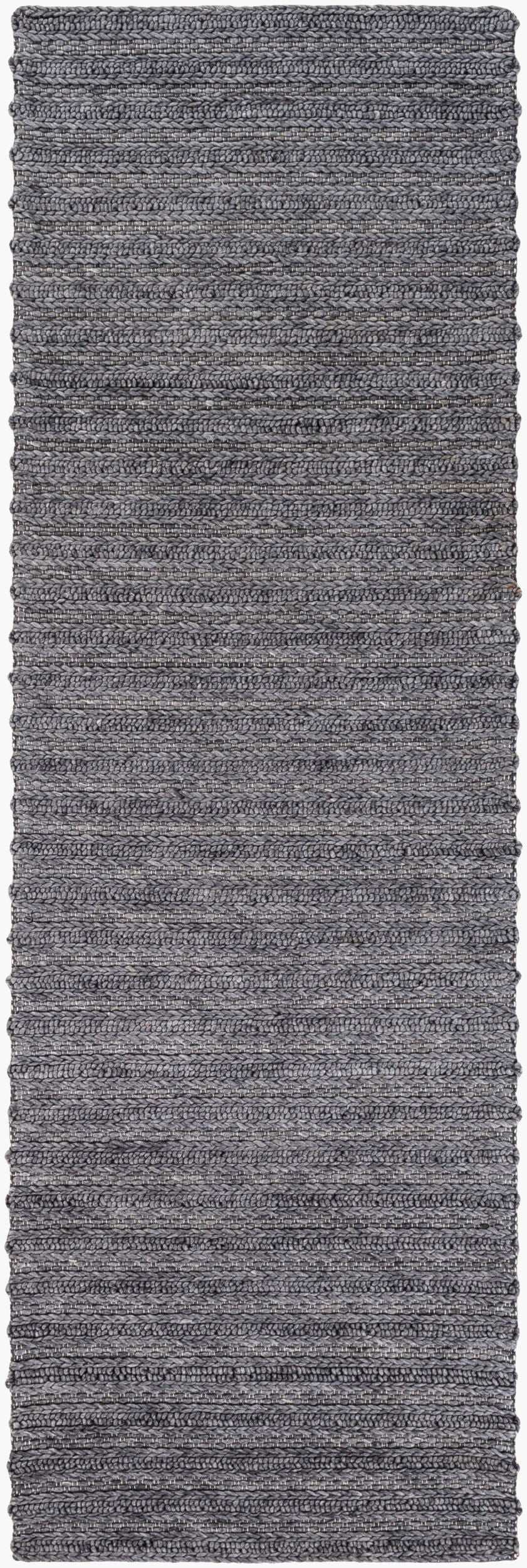 Alfombra de corredor hecha a mano Kindred KDD-3002 de 8 pies