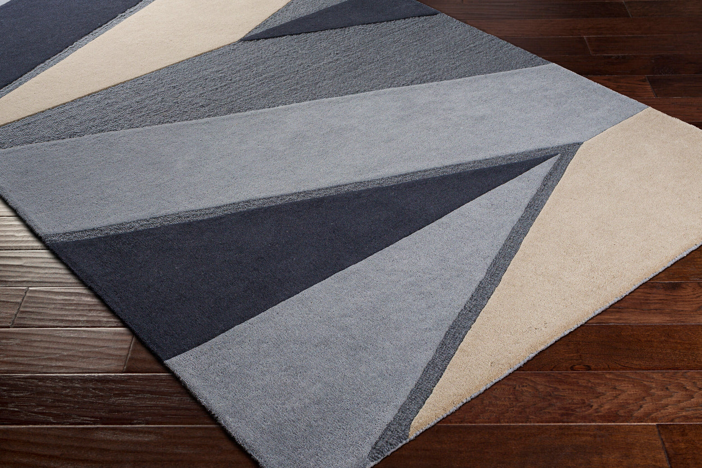 Alfombra de lana hecha a mano Kennedy KDY-3024 de 2,4 m
