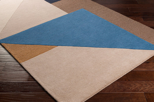Alfombra de lana hecha a mano Kennedy KDY-3027 de 2,7 x 3,6 m