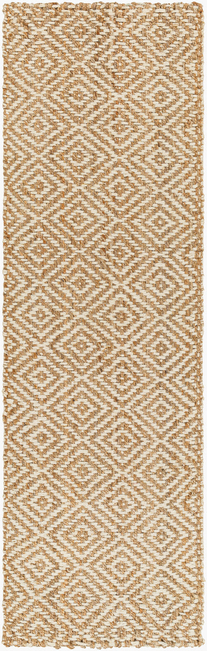 Kerala KER-2301 8ft Runner Handmade Jute Runner Rug