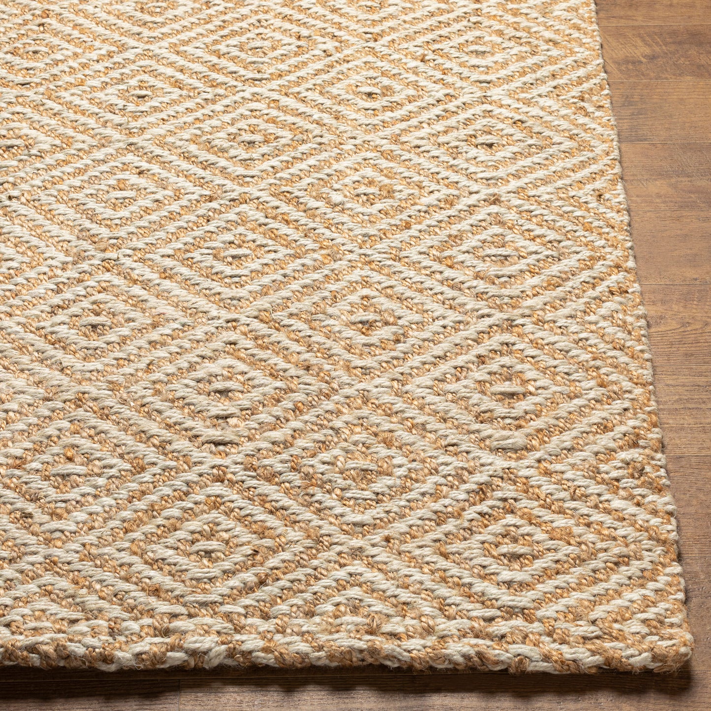Kerala KER-2301 8ft Runner Handmade Jute Runner Rug