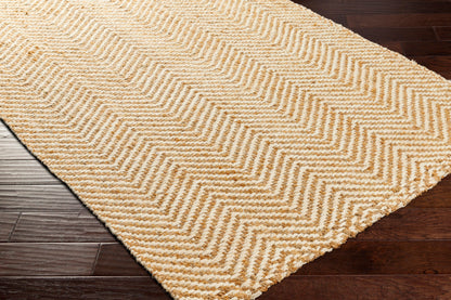 Kerala KER-2302 8ft Runner Handmade Jute Runner Rug