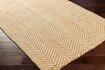 Kerala KER-2302 8ft Square Handmade Jute Area Rug