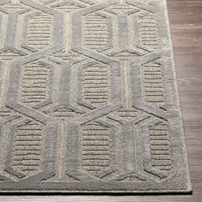 Alfombra tejida a máquina Kingston KGS-2305 de 2,7 x 3,6 m