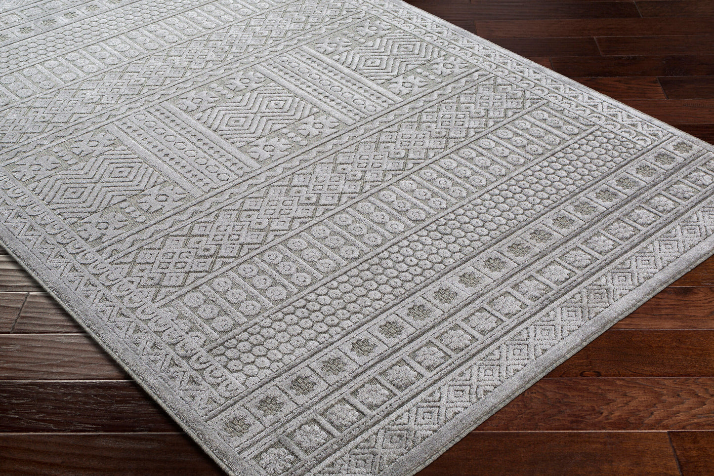 Alfombra tejida a máquina Kingston KGS-2313 de 1,52 m x 2,13 m