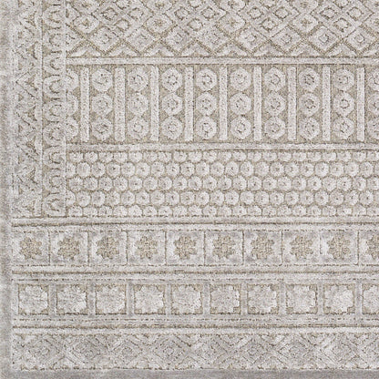 Alfombra decorativa tejida a máquina Kingston KGS-2313 de 2' x 3'