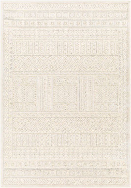 Alfombra decorativa tejida a máquina Kingston KGS-2314 de 2' x 3'