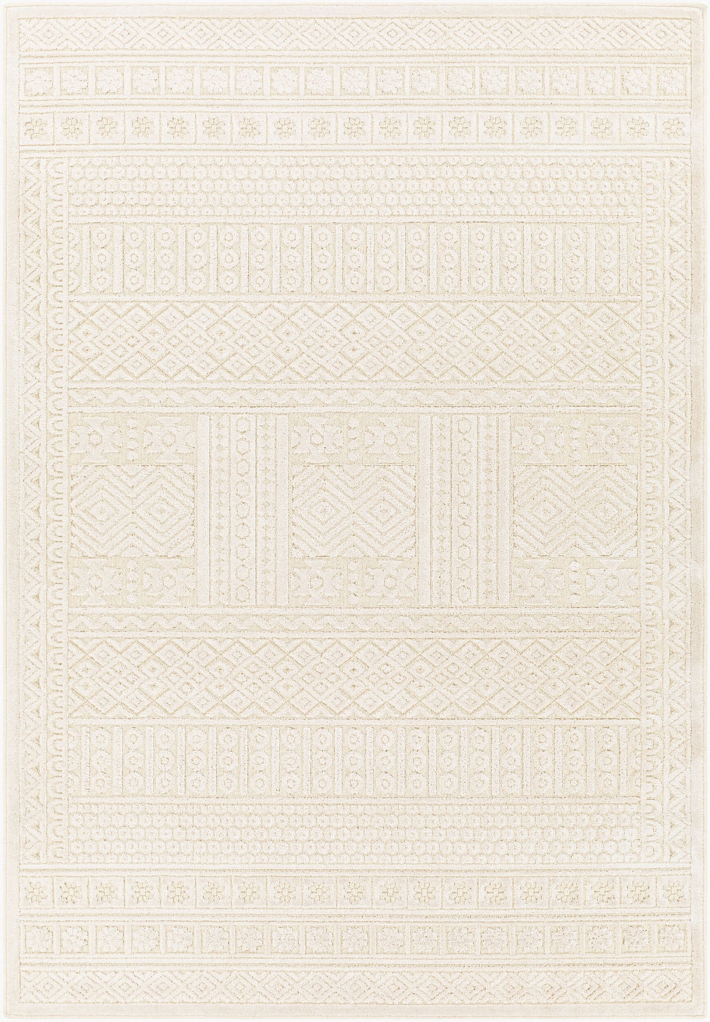 Alfombra decorativa tejida a máquina Kingston KGS-2314 de 90 x 150 cm