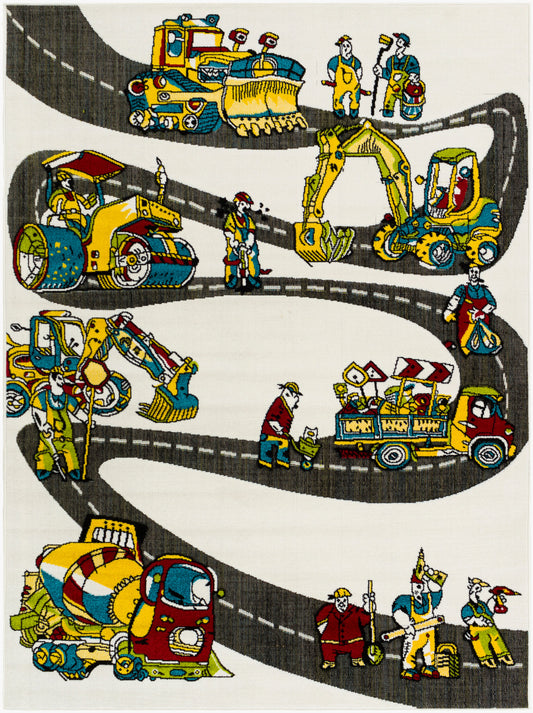 Kindergarten KGT-2310 8' x 10' Machine Woven Area Rug