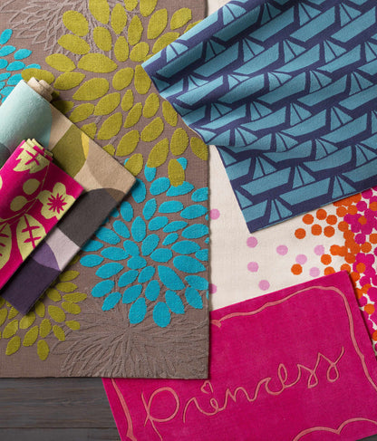 Tic Tac Toe TCT-6002 Hand Hooked Rug